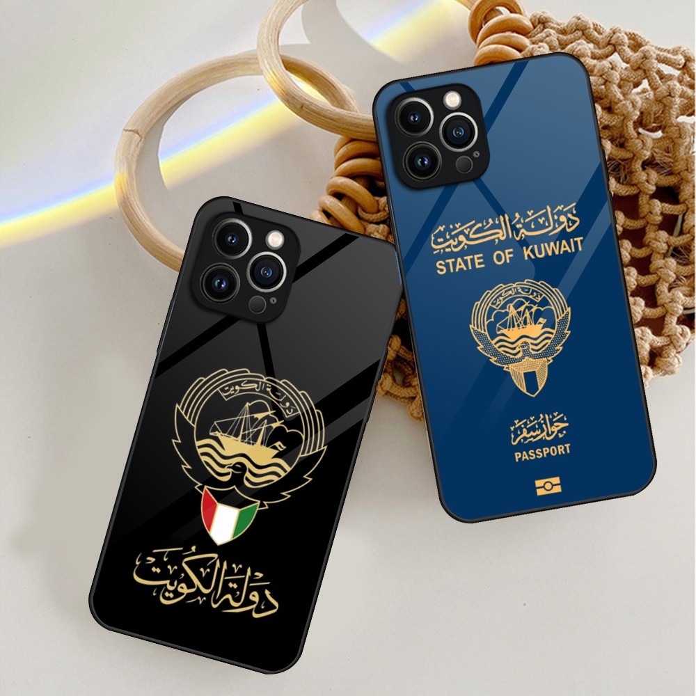 Phone Cases Kuwait - Kuwait Passport Flag Map Magnetic Phone