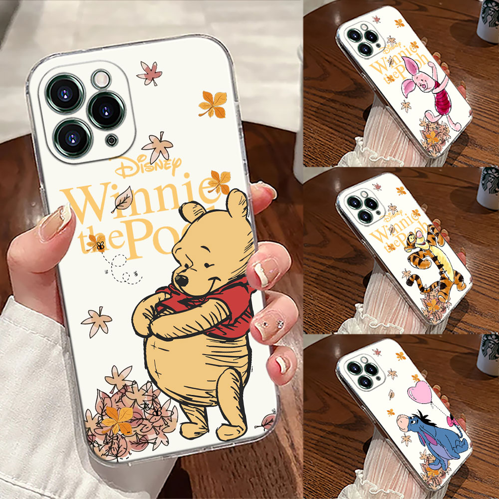 Phone Cases Iphone 16 - Disney Winnie The Pooh Transparent Phone