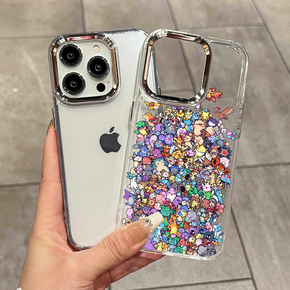Phone Cases Iphone 16 - Cute Cartoon P-Pokemon Collection Phone Case