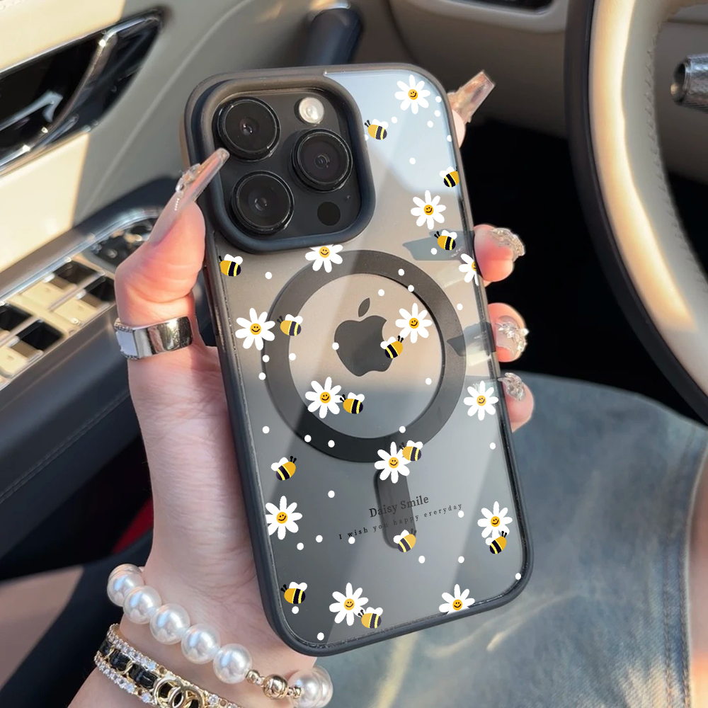 Fresh Daisy Bee Phone Case For - Clear Magsafe Case recensione e prezzo