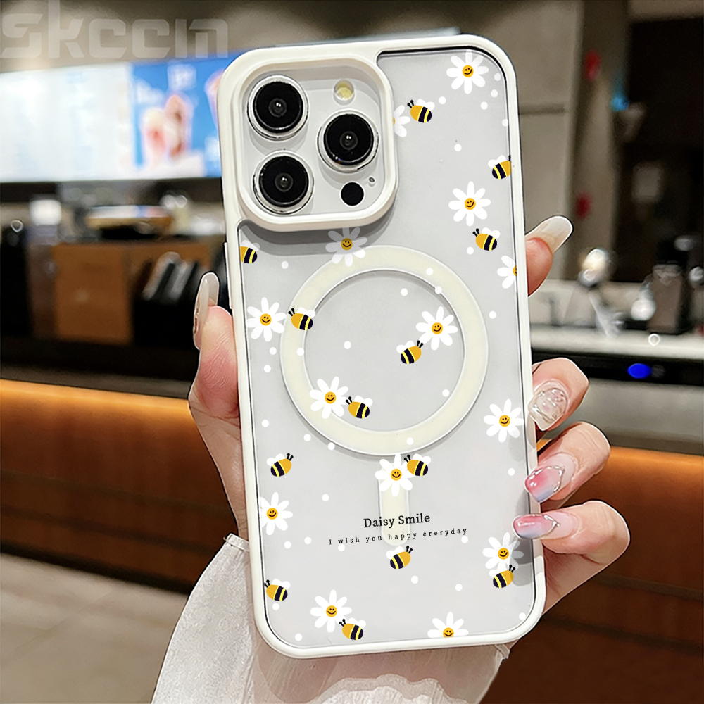 Fresh Daisy Bee Phone Case For - Clear Magsafe Case recensione e prezzo