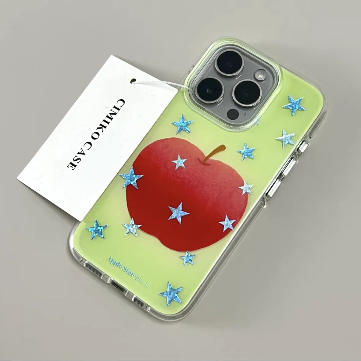 Ins Blue Star Red Apple Cartoo - Phone Cases Y2K recensione e prezzo
