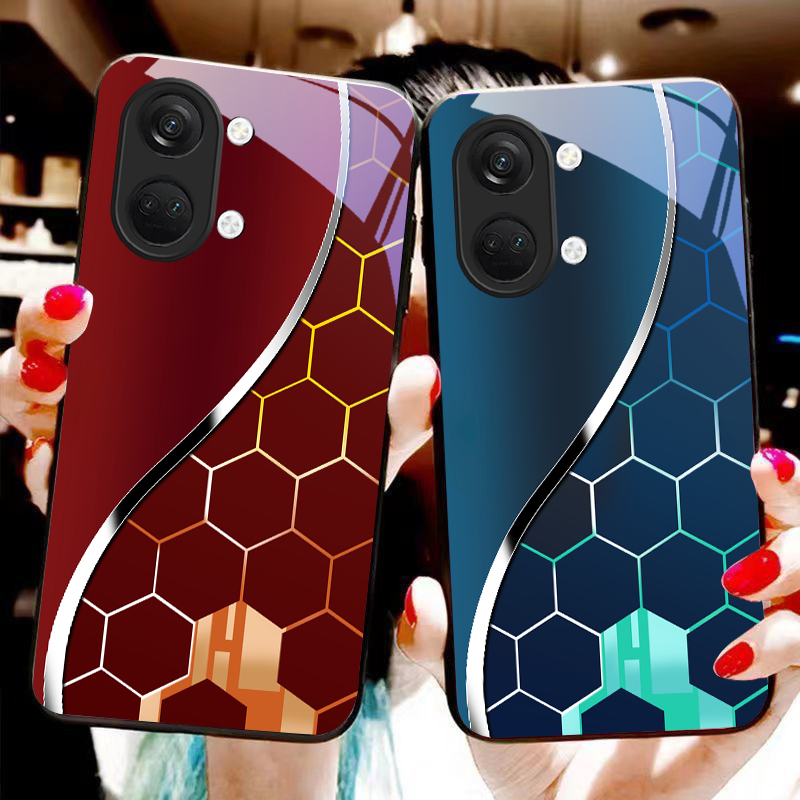Purple honeycomb pattern For O - Phone Cases Oneplus recensione e prezzo