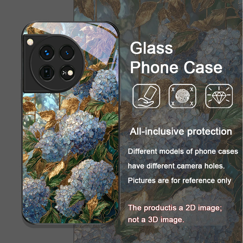 Elegant Flower Blue Hydrangea  - Phone Cases Oneplus recensione e prezzo