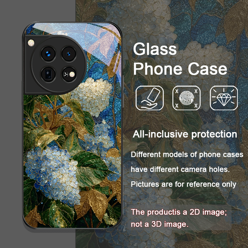 Elegant Flower Blue Hydrangea  - Phone Cases Oneplus recensione e prezzo