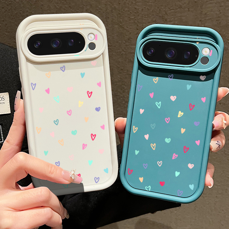 Colorful Little Hearts Soft Ca - Phone Cases Google Pixel 10 Pro recensione e prezzo