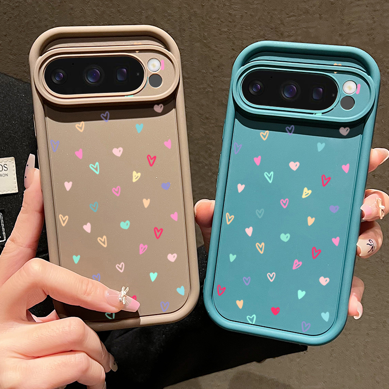 Colorful Little Hearts Soft Ca - Phone Cases Google Pixel 10 Pro recensione e prezzo