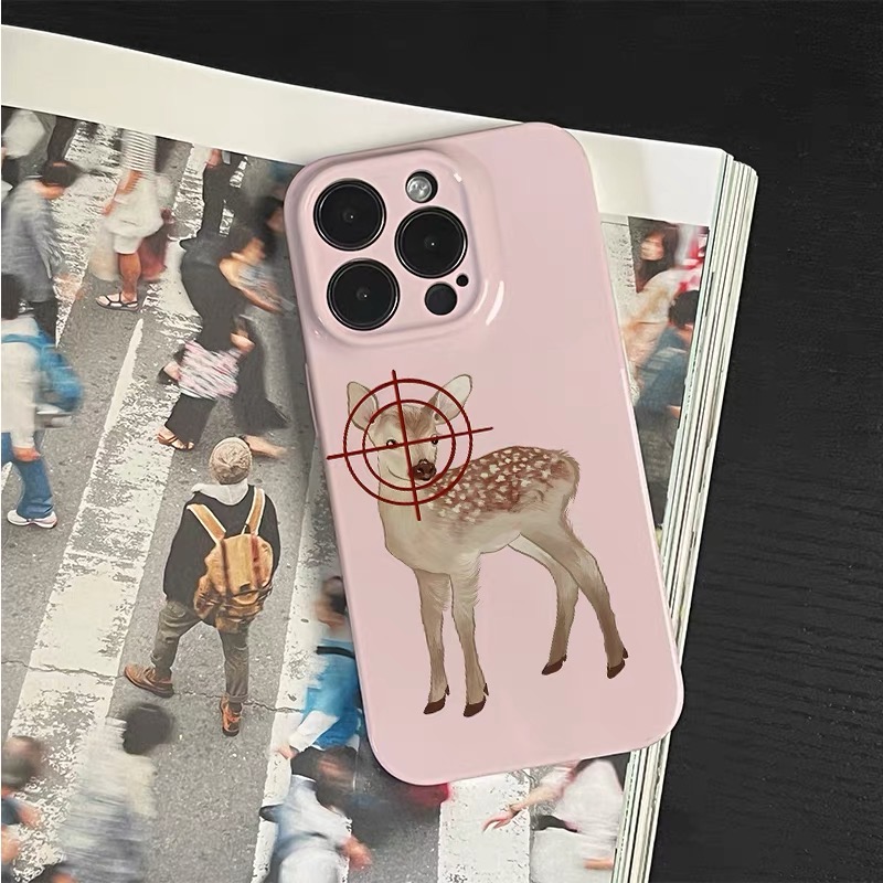Ins Pink Target Deer Art Phone - Phone Cases Target recensione e prezzo