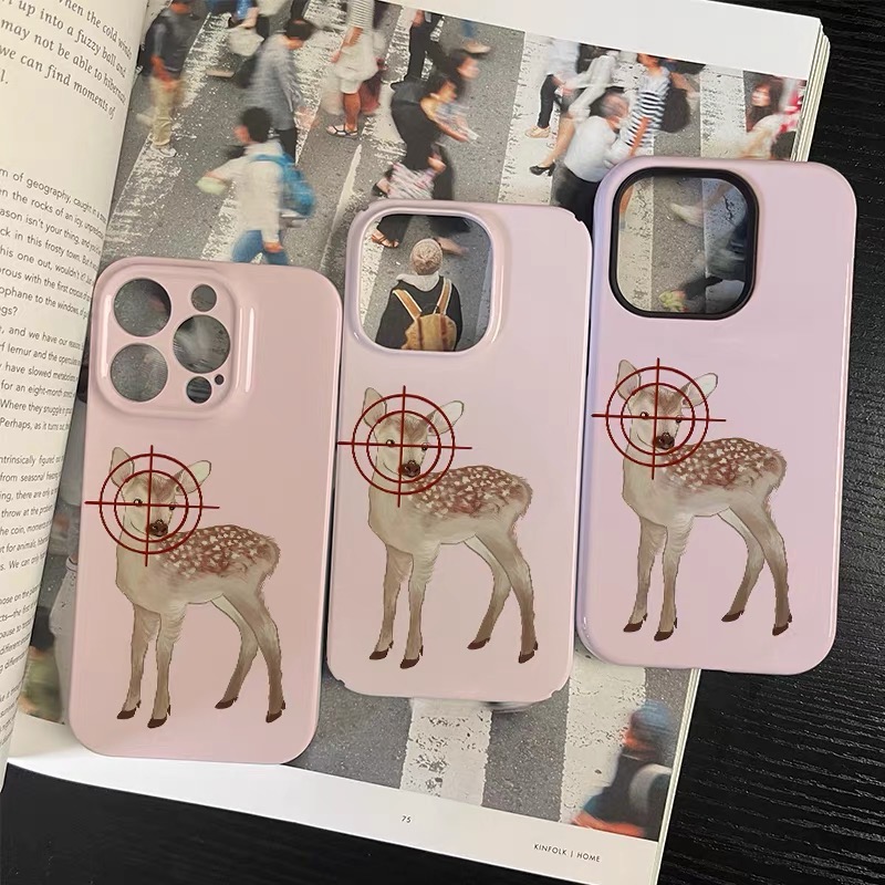 Ins Pink Target Deer Art Phone - Phone Cases Target recensione e prezzo