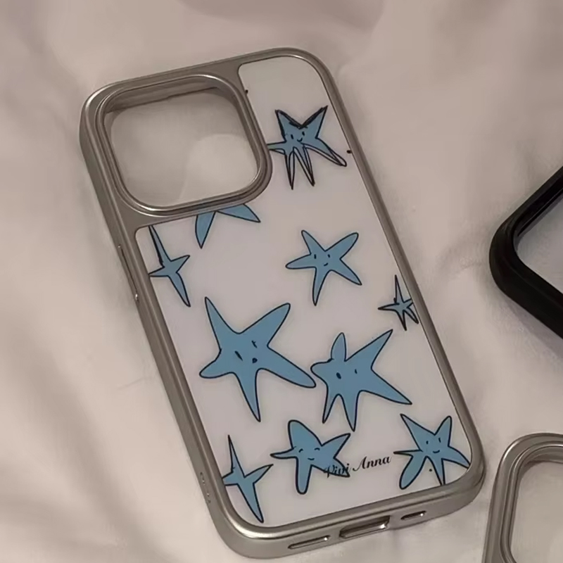 Ins Niche Creative Blue Star P - Phone Cases Y2K recensione e prezzo