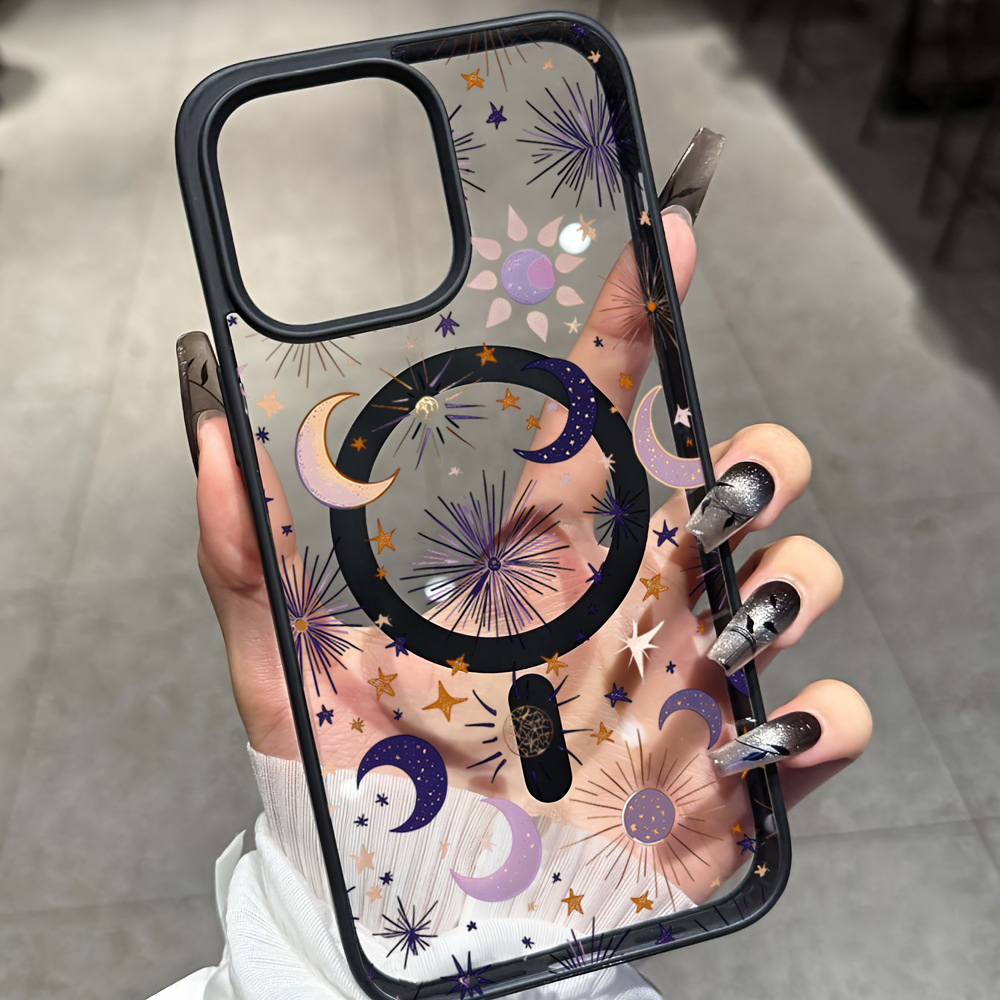 Stars Moon Y2K Clear Case For  - Phone Cases Y2K recensione e prezzo