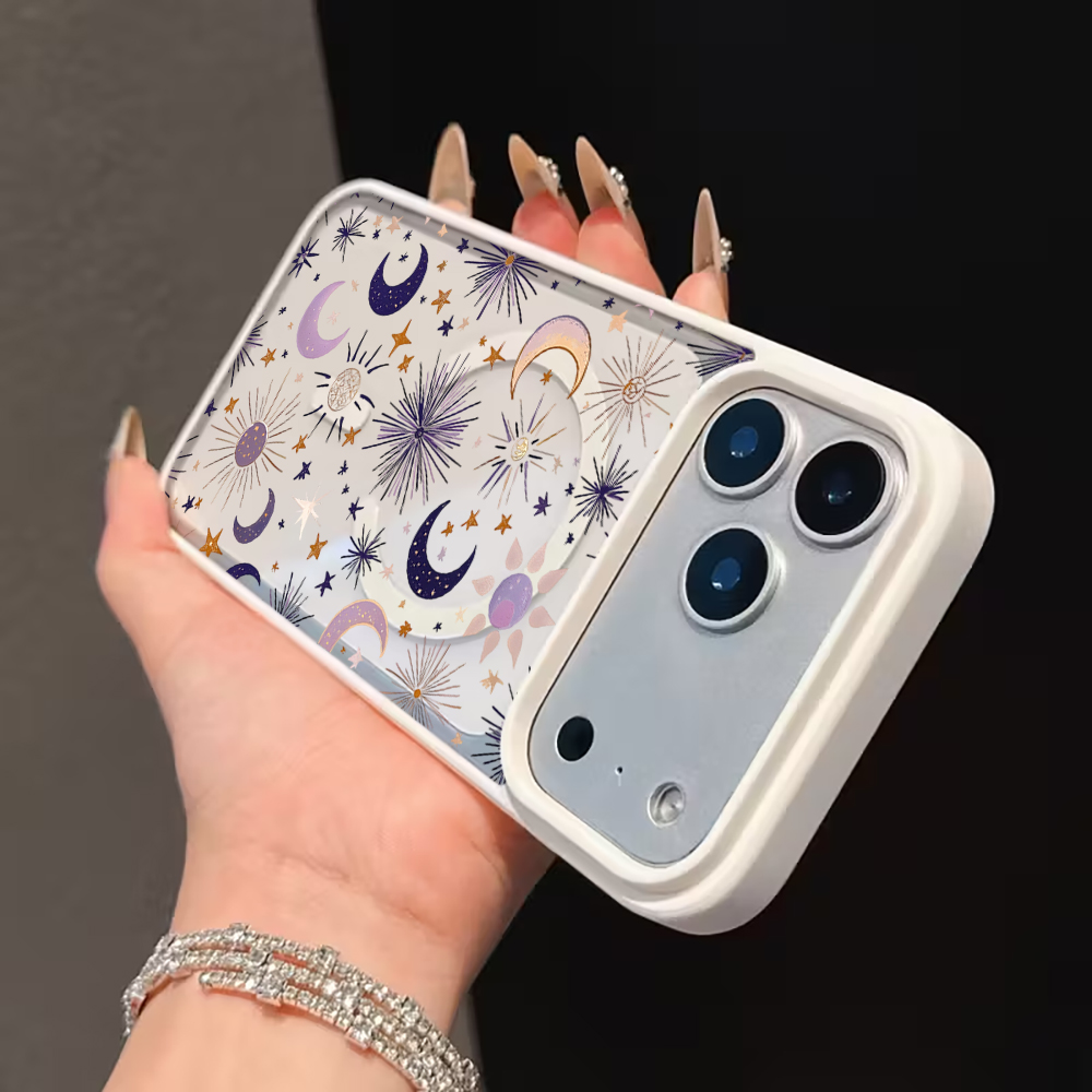 Stars Moon Y2K Clear Case For  - Phone Cases Y2K recensione e prezzo