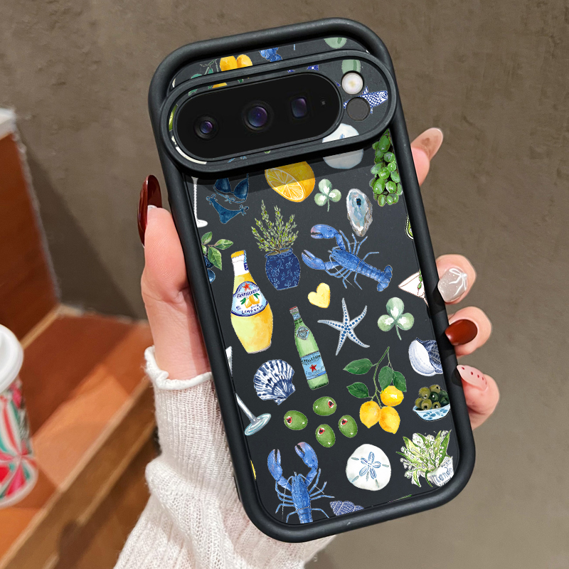 Ocean Whale Patterned TPU Phon - Phone Cases Google Pixel 10 Pro recensione e prezzo