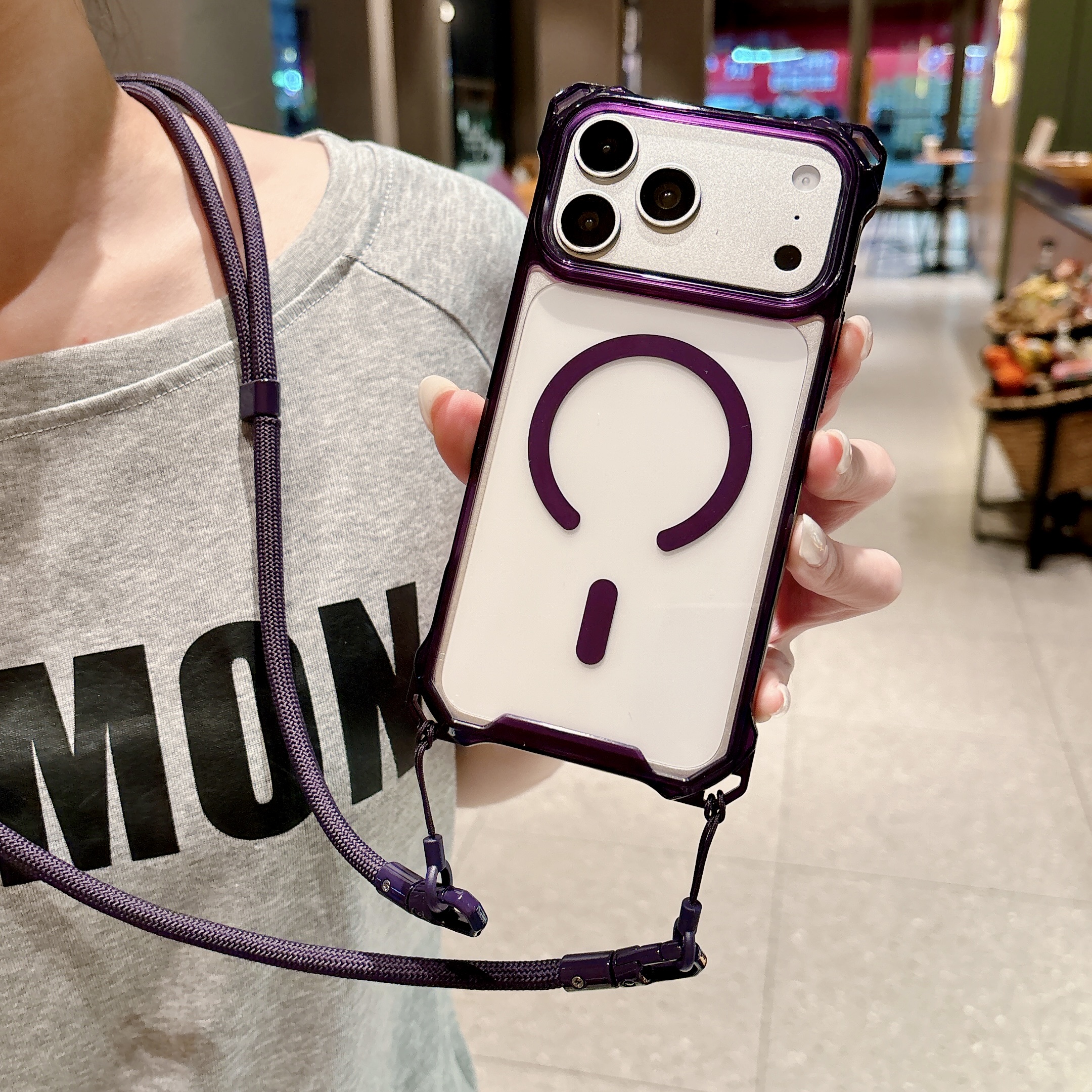 Clear Magnetic Lanyard Phone C - Clear Magsafe Case recensione e prezzo