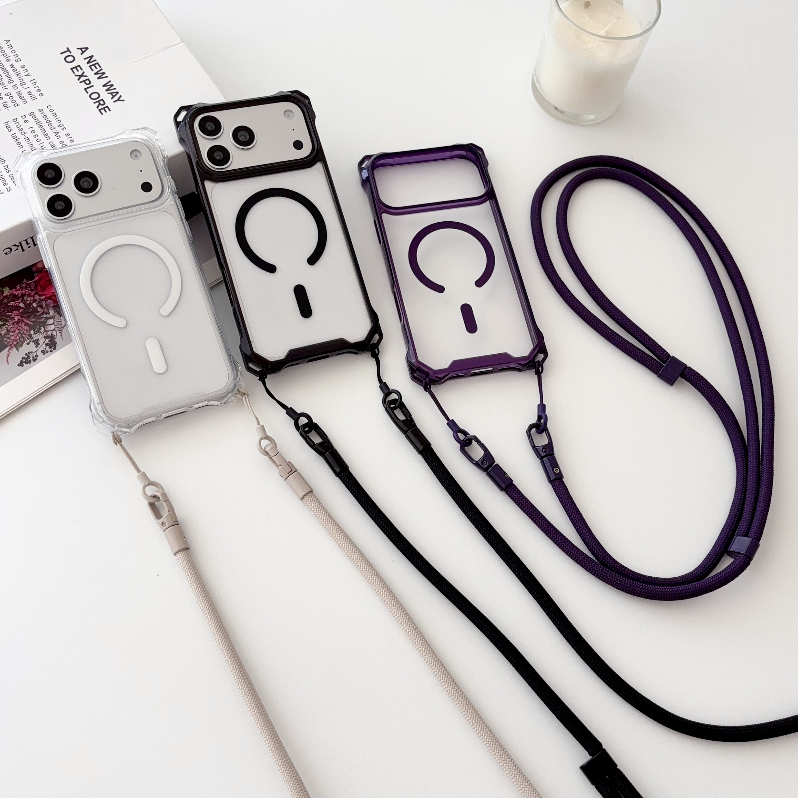 Clear Magnetic Lanyard Phone C - Clear Magsafe Case recensione e prezzo