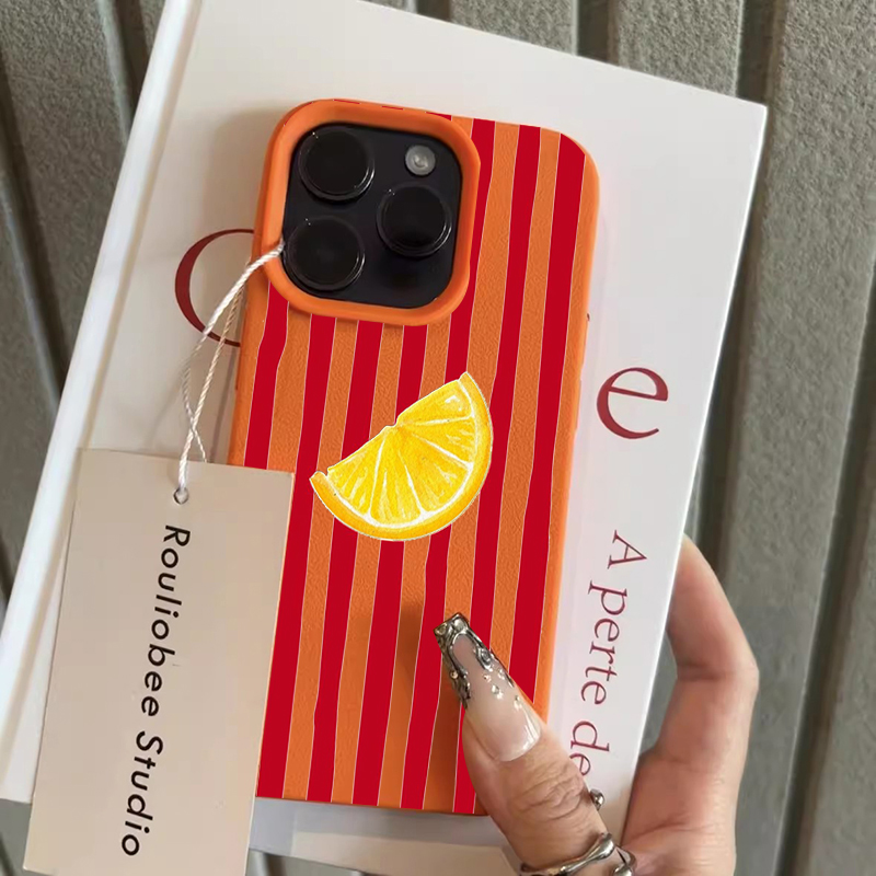 Fashion Lemon Pattern TPU Sili - Phone Cases Iphone 16 recensione e prezzo