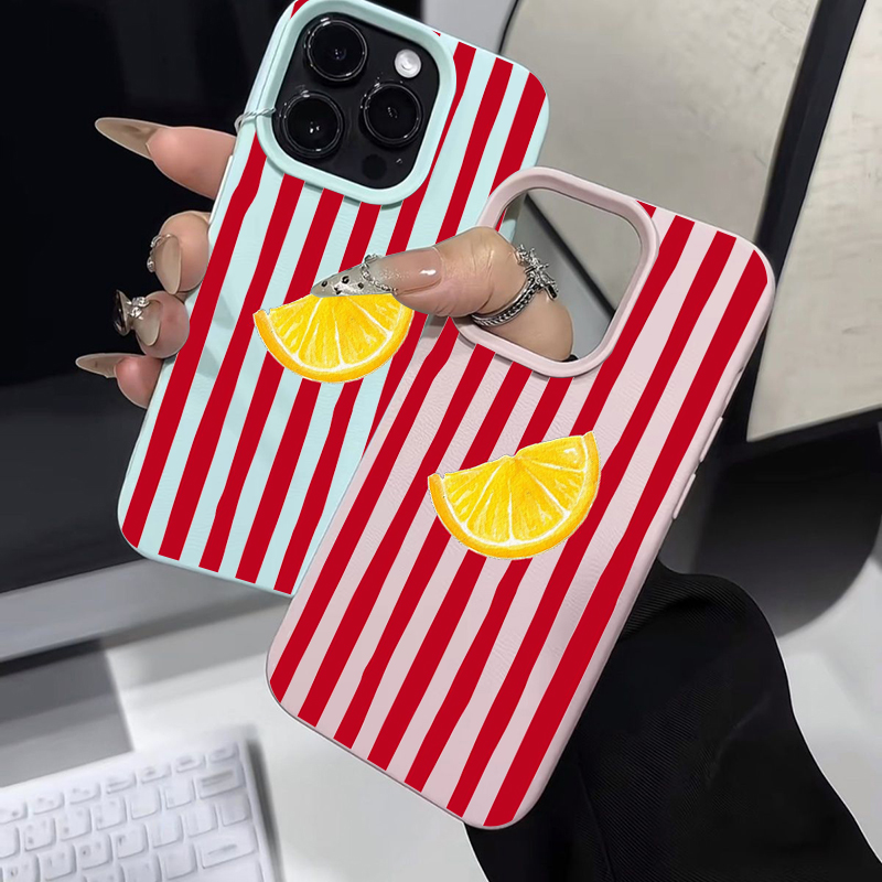 Fashion Lemon Pattern TPU Sili - Phone Cases Iphone 16 recensione e prezzo