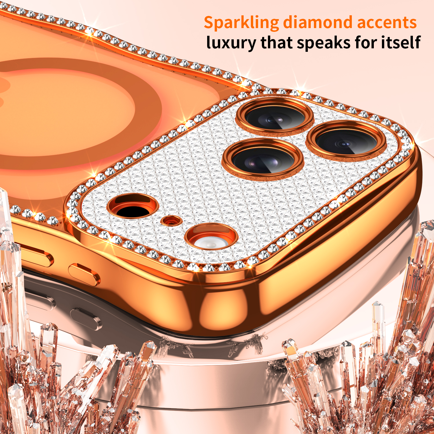 Wave Bling Diamond Clear Magne - Clear Magsafe Case recensione e prezzo