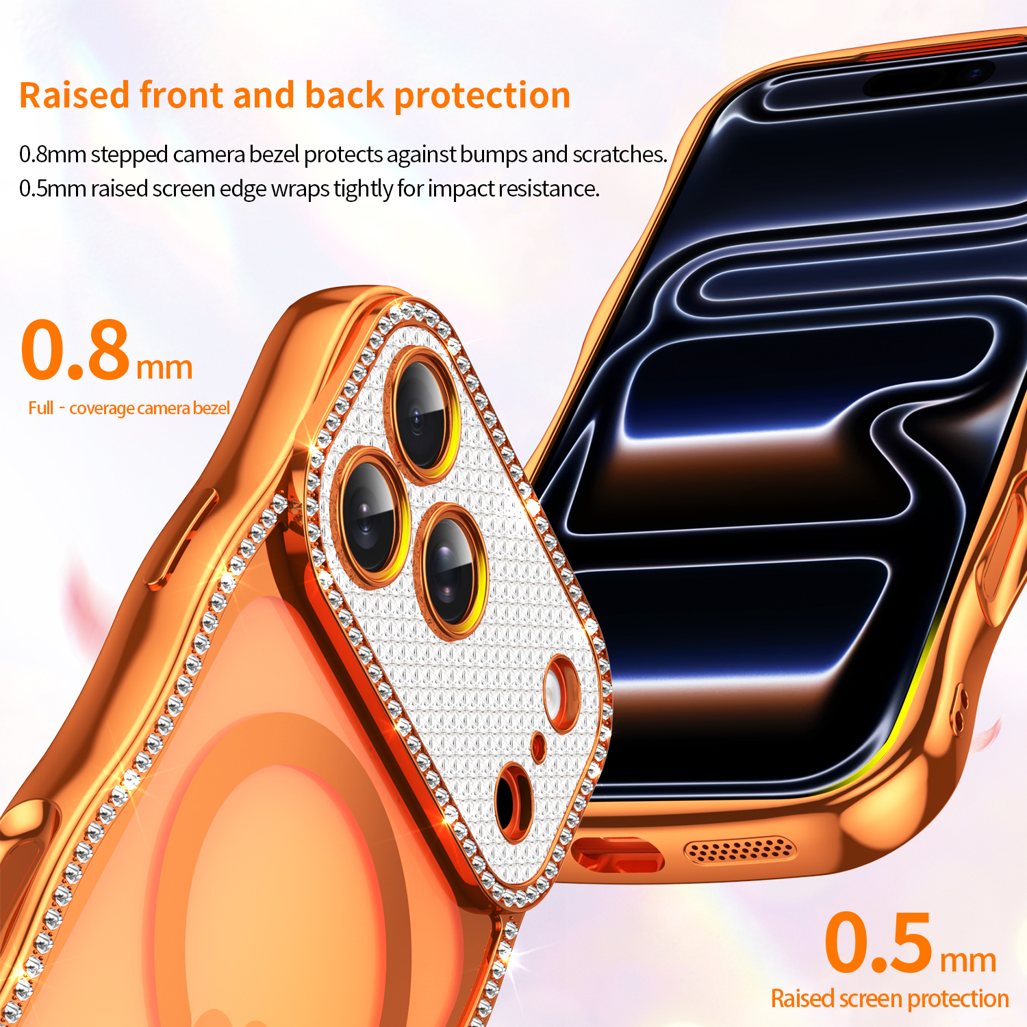 Wave Bling Diamond Clear Magne - Clear Magsafe Case recensione e prezzo