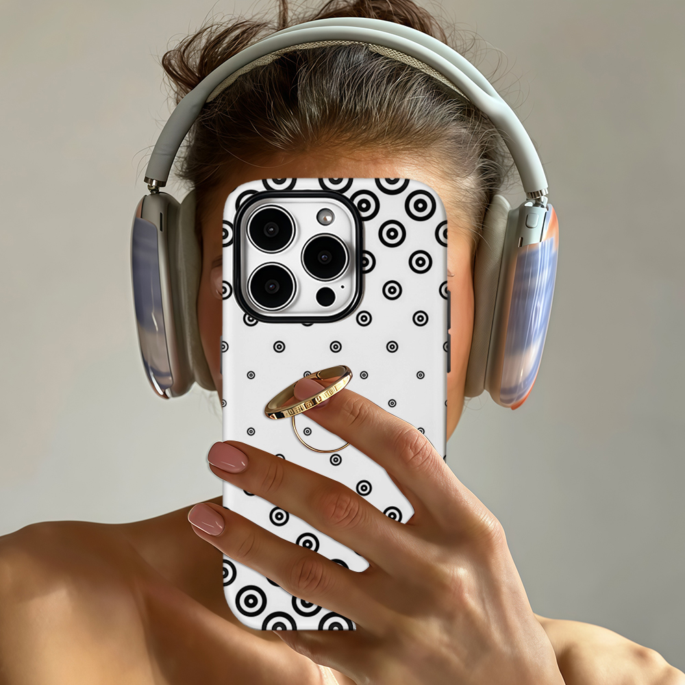 Black White Target Dot Phone C - Phone Cases Target recensione e prezzo