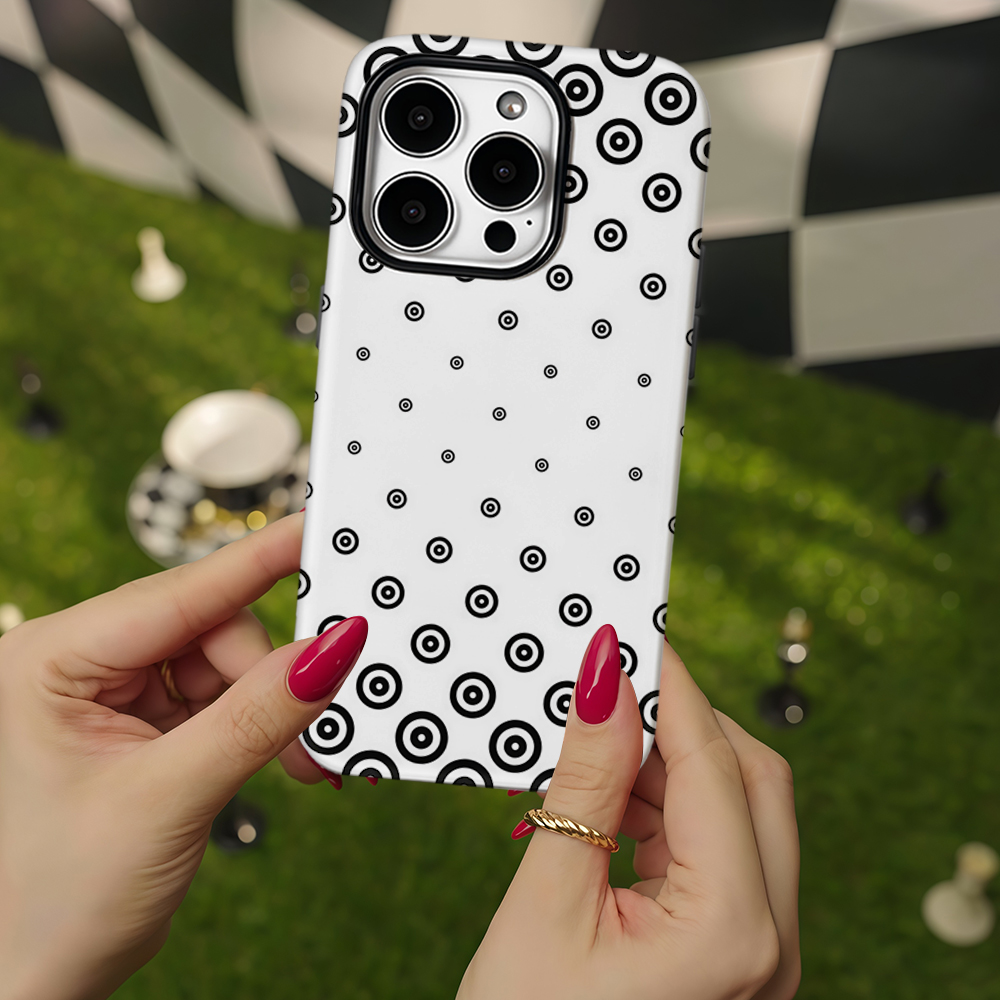 Black White Target Dot Phone C - Phone Cases Target recensione e prezzo