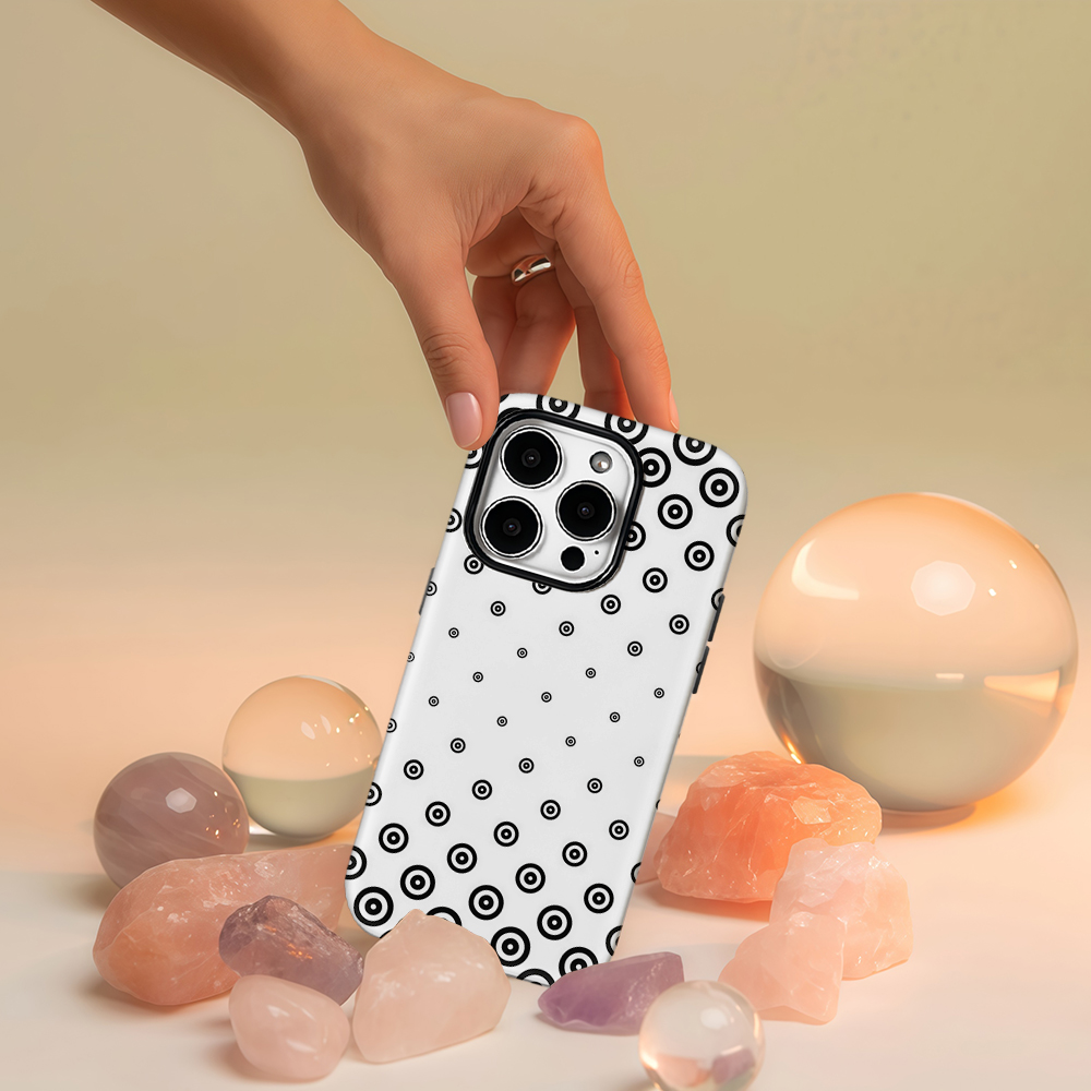 Black White Target Dot Phone C - Phone Cases Target recensione e prezzo