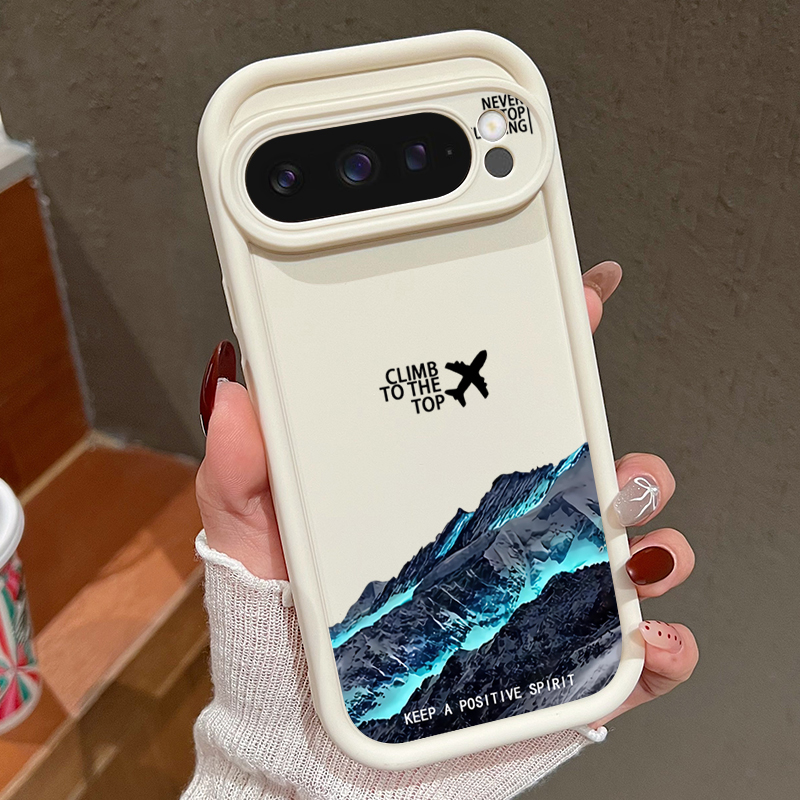 Airplane Snow Mountain Pattern - Phone Cases Google Pixel 10 Pro recensione e prezzo