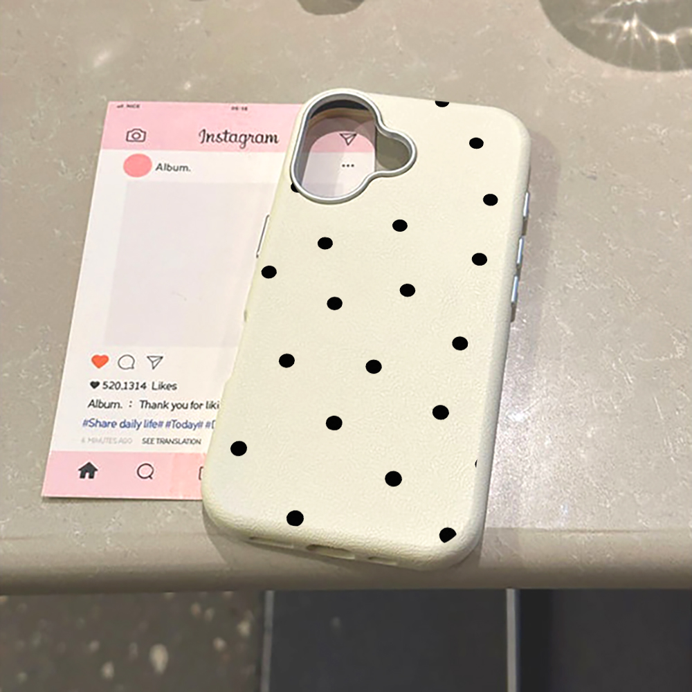 Minimalist Black Polka Dot  Ph - Phone Cases Xiaomi 14T recensione e prezzo