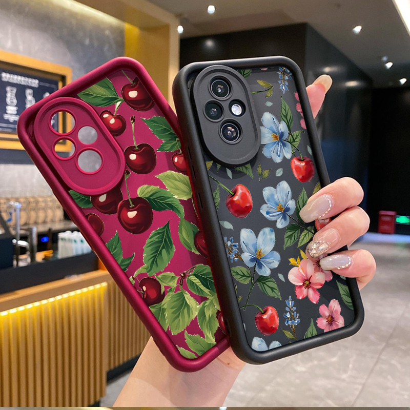Funny Flower Cute Bow Cherry P - Phone Cases Oneplus recensione e prezzo