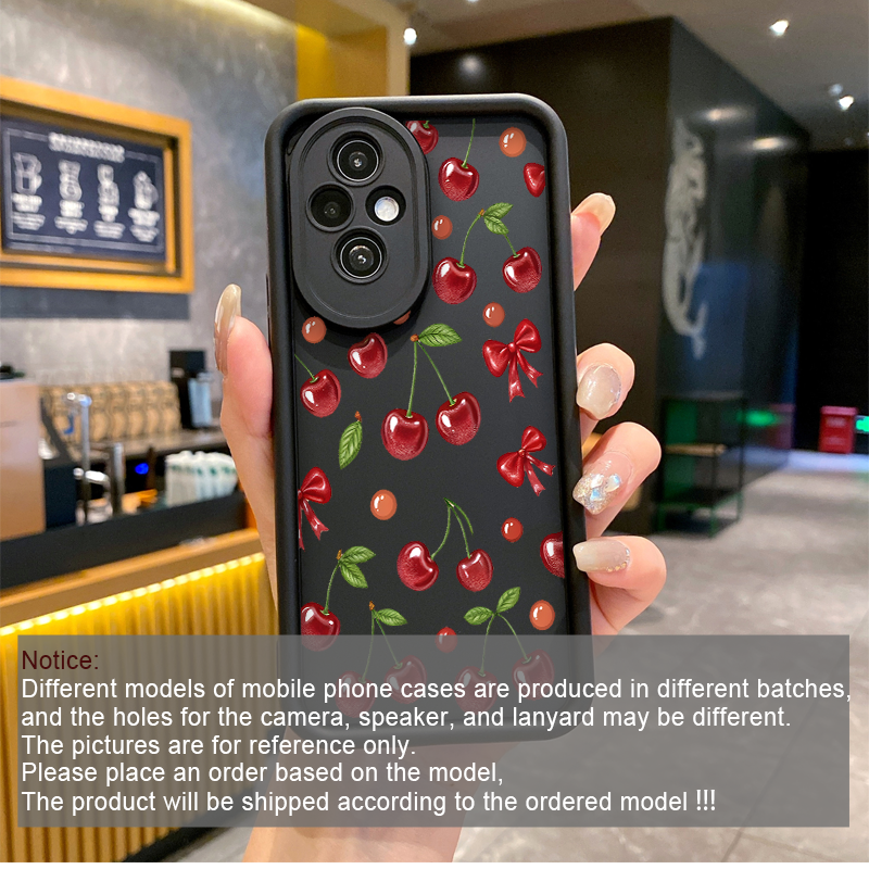 Funny Flower Cute Bow Cherry P - Phone Cases Oneplus recensione e prezzo