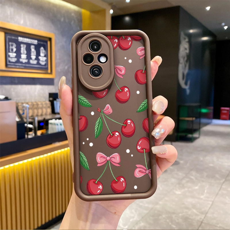 Funny Flower Cute Bow Cherry P - Phone Cases Oneplus recensione e prezzo