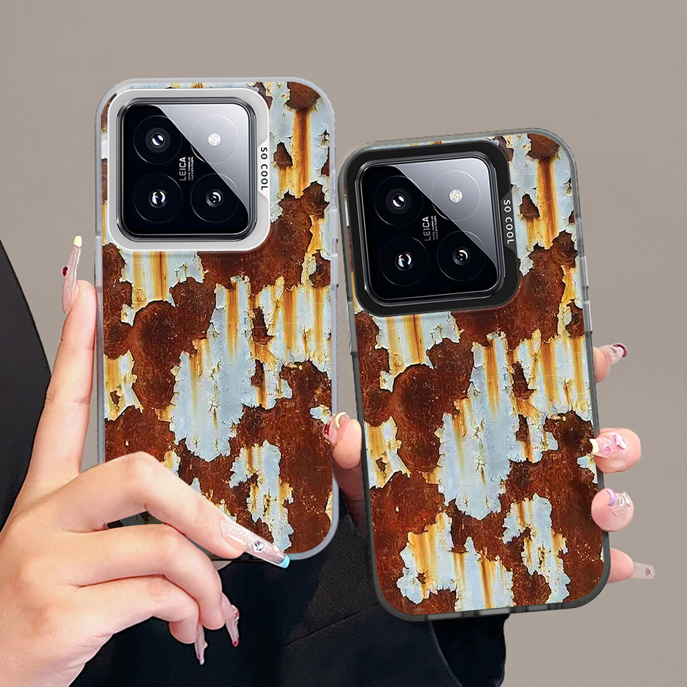 Cracked Paint Rust Texture Pho - Phone Cases Xiaomi 14T recensione e prezzo