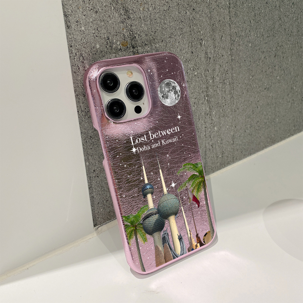Customized Name leather phone  - Phone Cases Kuwait recensione e prezzo
