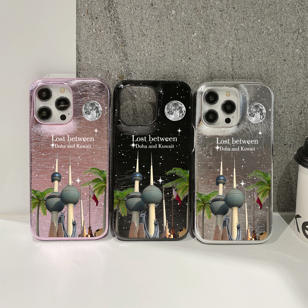 Customized Name leather phone  - Phone Cases Kuwait recensione e prezzo