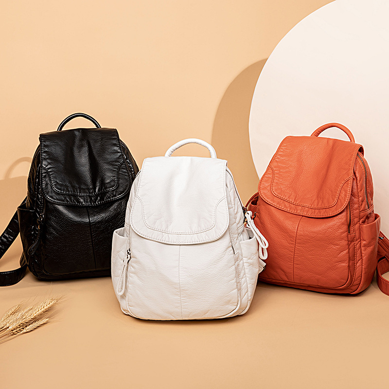 Women's Backpack White Washed  - Phone Cases With Loop recensione e prezzo