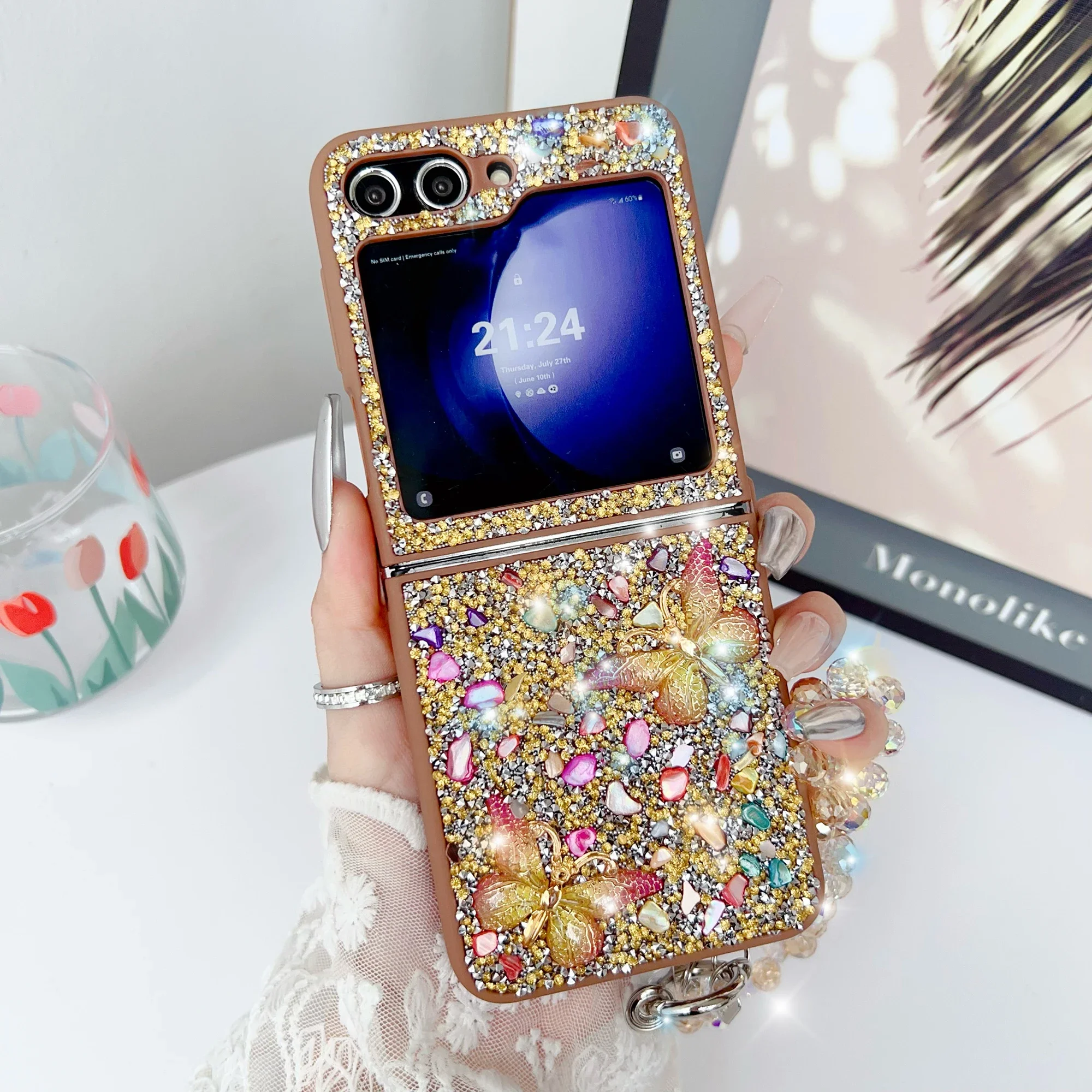 Luxury Glitter Cute Bling Crys - Phone Cases With Loop recensione e prezzo