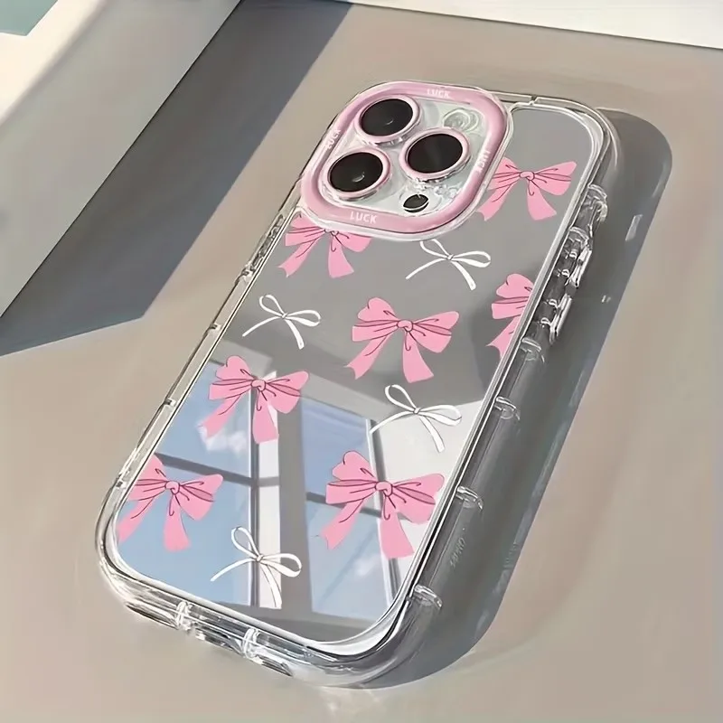 Simple Blue Pink Bow Girl Cute - Phone Cases Y2K recensione e prezzo