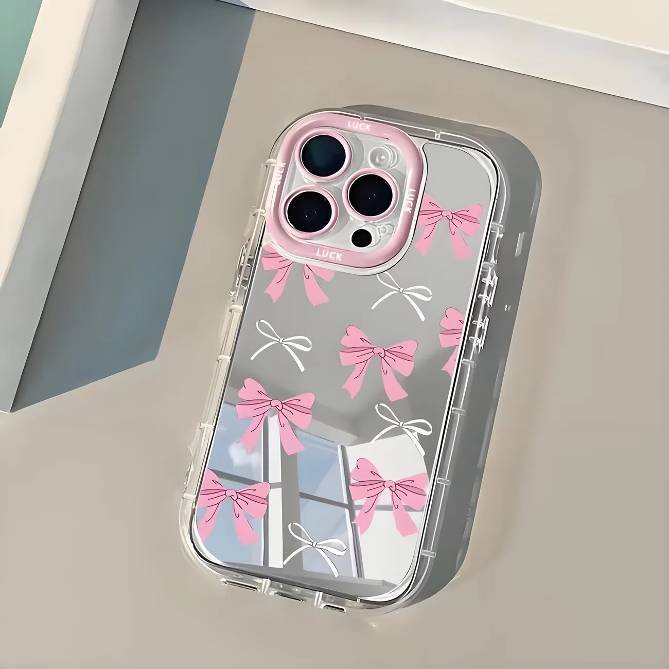 Simple Blue Pink Bow Girl Cute - Phone Cases Y2K recensione e prezzo
