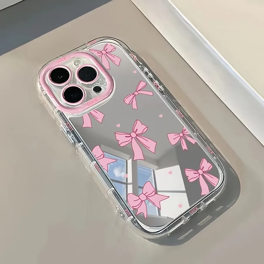 Simple Blue Pink Bow Girl Cute - Phone Cases Y2K recensione e prezzo