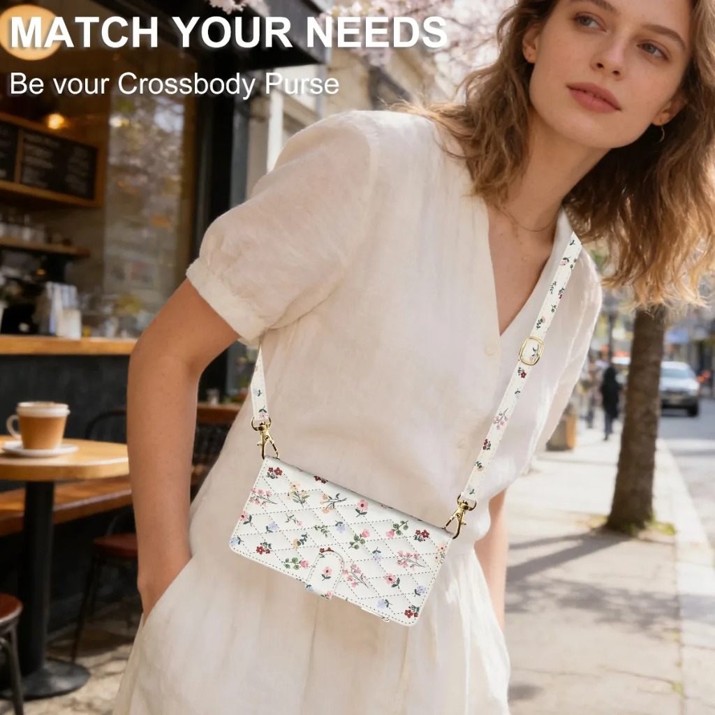 Zipper Card Holder Wallet Cros - Phone Cases With Loop recensione e prezzo