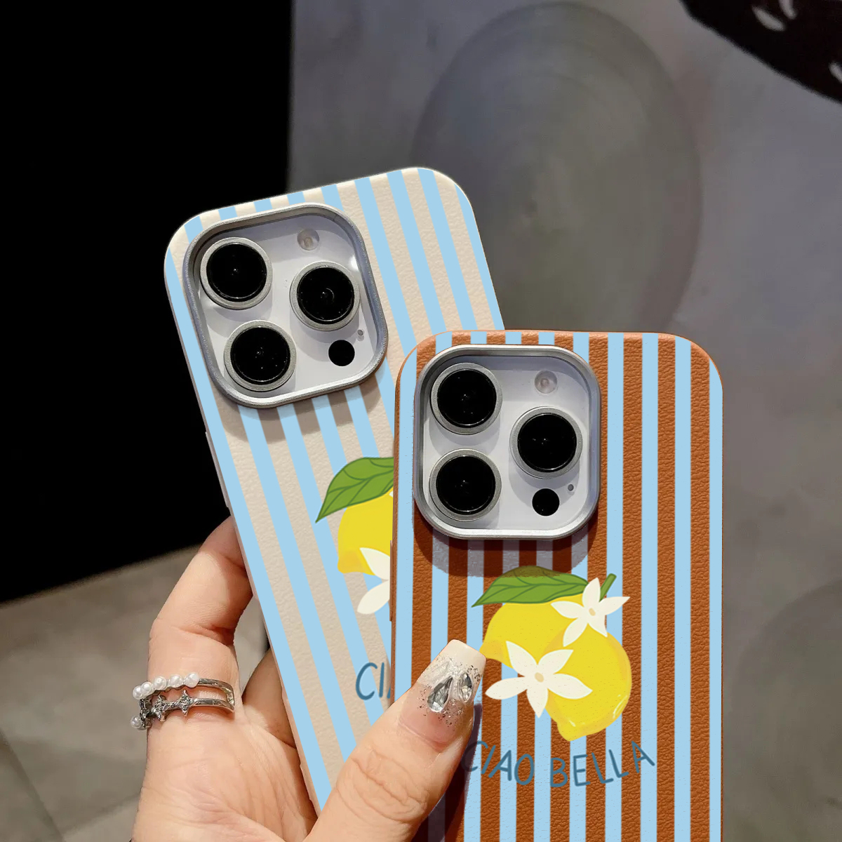 Lemon Striped Retro Design Sui - Phone Cases Xiaomi 14T recensione e prezzo