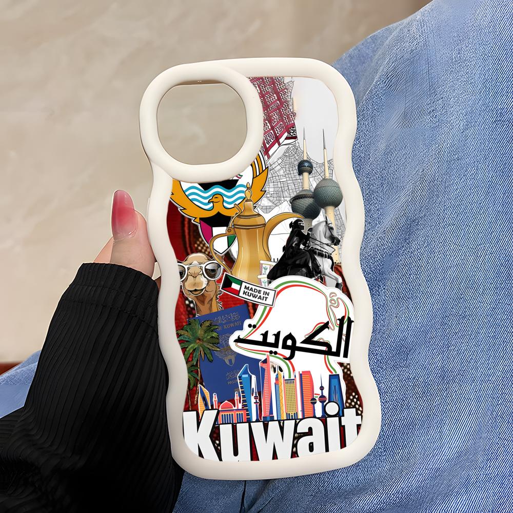 Kuwait Flag Phone Case for iPh - Phone Cases Kuwait recensione e prezzo