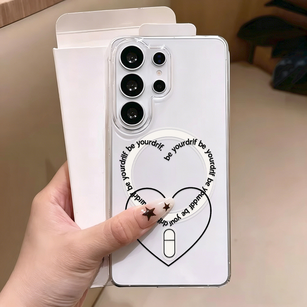 For Magsafe Love Heart Phone C - Clear Magsafe Case recensione e prezzo