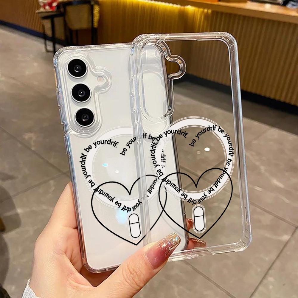 For Magsafe Love Heart Phone C - Clear Magsafe Case recensione e prezzo