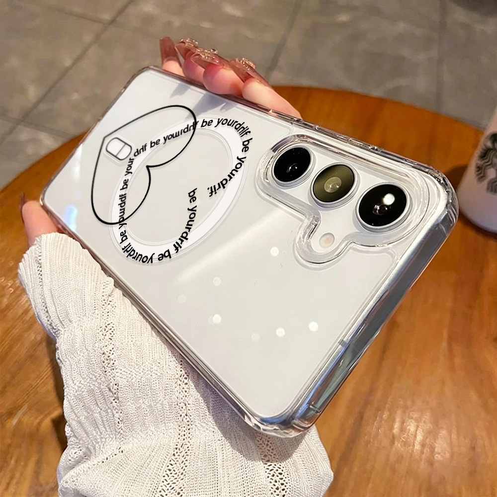 For Magsafe Love Heart Phone C - Clear Magsafe Case recensione e prezzo
