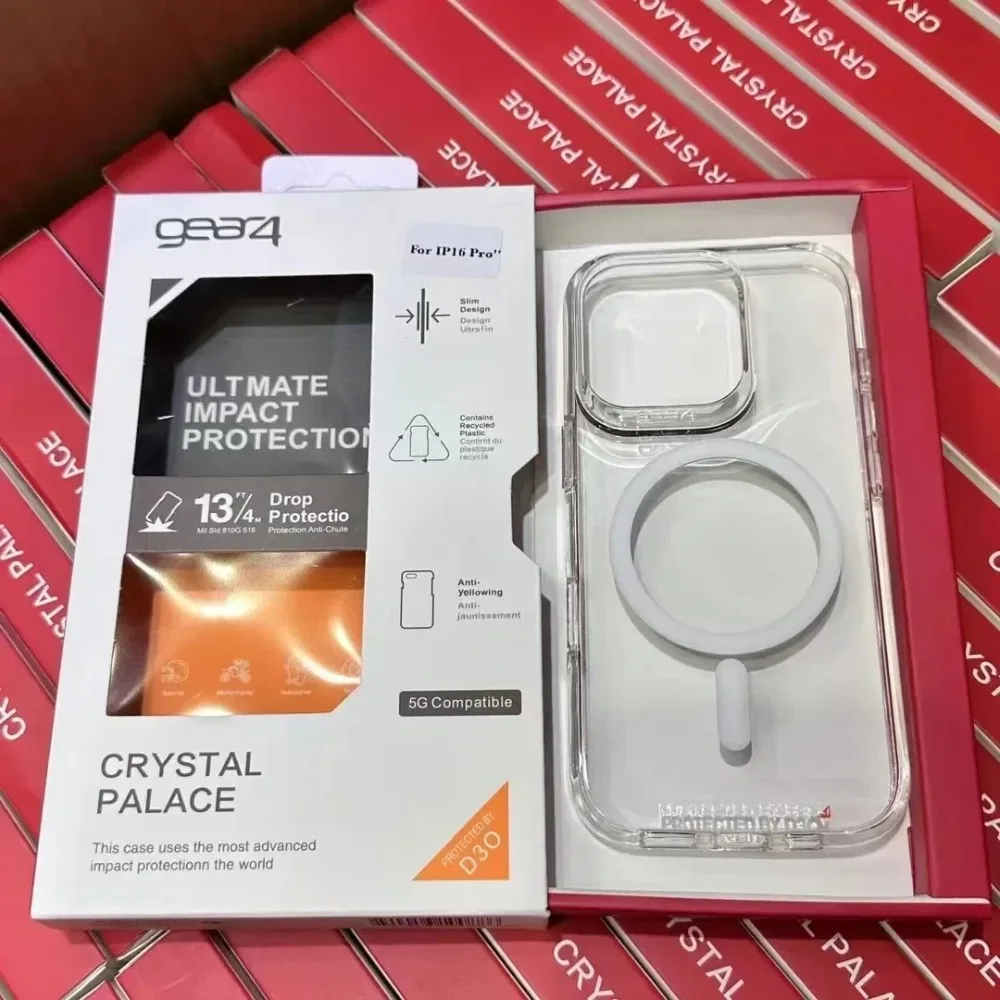Original Gear4 Clear Crystal M - Clear Magsafe Case recensione e prezzo