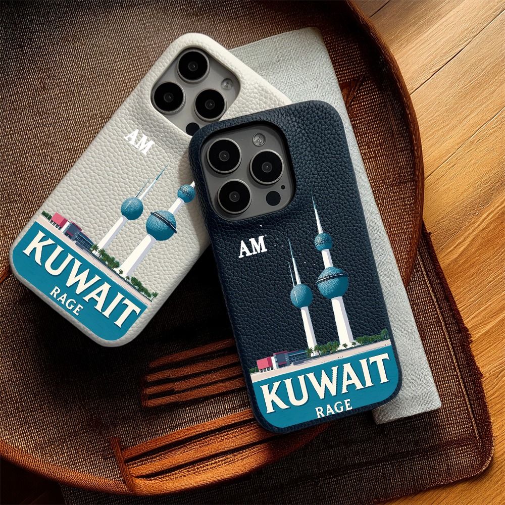 Customized Name leather phone  - Phone Cases Kuwait recensione e prezzo