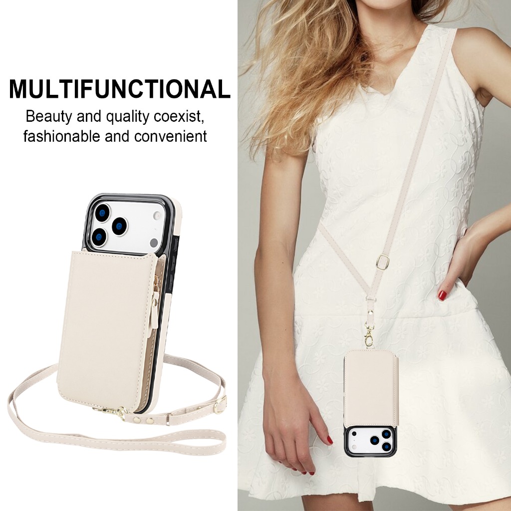 Crossbody Leather Wallet Phone - Phone Cases With Loop recensione e prezzo