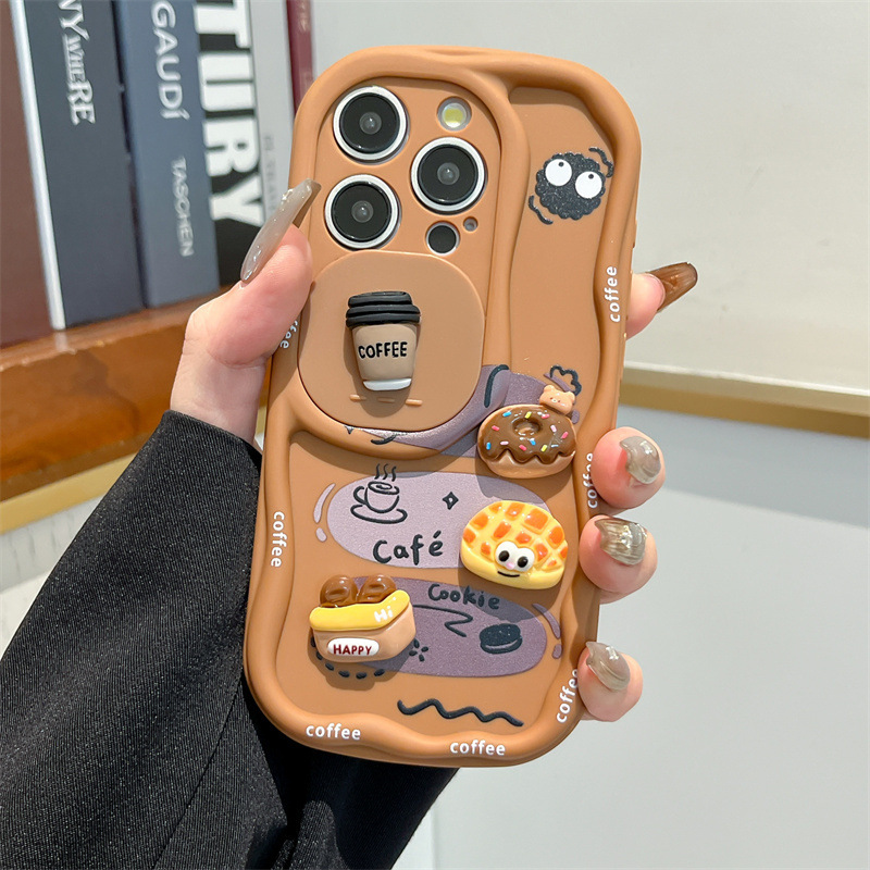 3D Cartoon Bread With Wrist St - Phone Cases With Loop recensione e prezzo