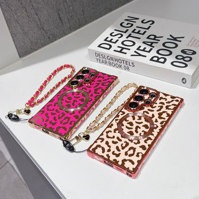 New leopard print magnetic Mag - Phone Cases With Loop recensione e prezzo